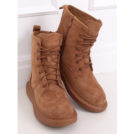 Botas con cordones NC1070 Khaki beige caqui 3