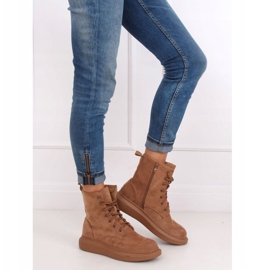 Botas con cordones NC1070 Khaki beige caqui 2