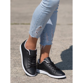 SHELOVET Zapatillas Casual Negras negro 4