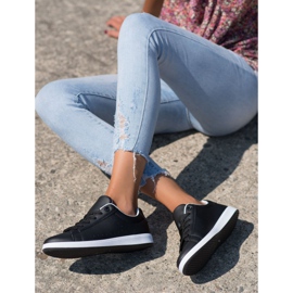 SHELOVET Zapatillas Casual Negras negro 3