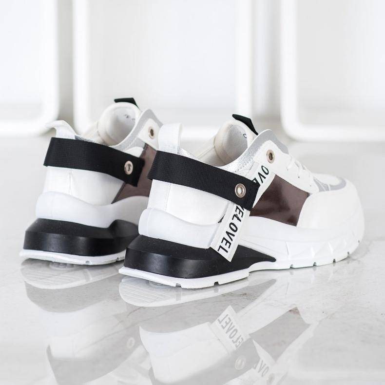 Marquiz Zapatillas con estilo blanco negro 1 Marquiz Zapatillas con estilo blanco negro 1