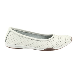 Bailarinas blancas caladas Filippo 089 blanco 6