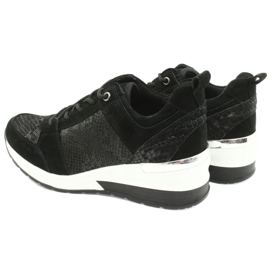 Zapatillas deportivas de mujer atadas Filippo DP1505 / 20 negro 5 Zapatillas deportivas de mujer atadas Filippo DP1505 / 20 negro 5