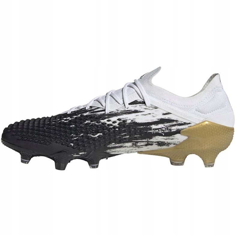 Botas de fútbol adidas Predator Mutator 20.1 LM Fg FW9182 gris blanco 2 Botas de fútbol adidas Predator Mutator 20.1 LM Fg FW9182 gris blanco 2