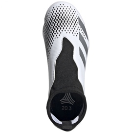 Botas de fútbol adidas Predator 20.3 Ll In Jr FW9213 gris blanco 1