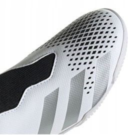 Botas de fútbol adidas Predator 20.3 Ll In Jr FW9213 gris blanco 3