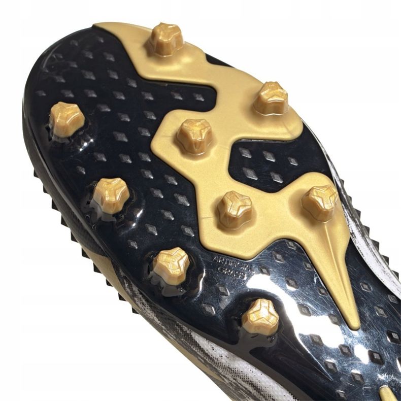 Botas de fútbol adidas Predator 20.1 Low Ag M FW9747 negro, blanco, negro, oro blanco 1