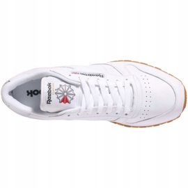 Zapatillas de hombres Reebok Cl Lthr blancas 49799 blanco 2