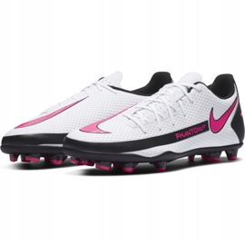 Zapatillas de fútbol Nike Phantom M Gt Club FG / MG CK8459 160 blanco blanco 2