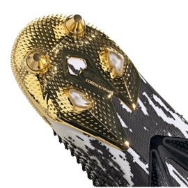 Botas de fútbol adidas Predator 20+ Sg M FW9176 gris / plata, blanco, negro, dorado blanco 1