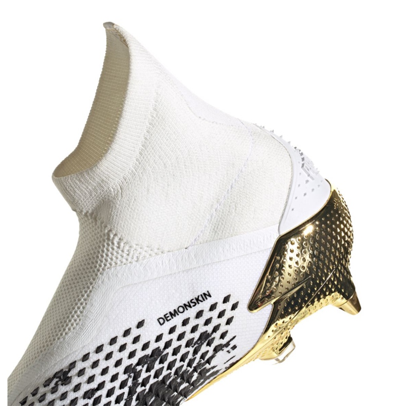 Botas de fútbol adidas Predator 20+ Sg M FW9176 gris / plata, blanco, negro, dorado blanco 2