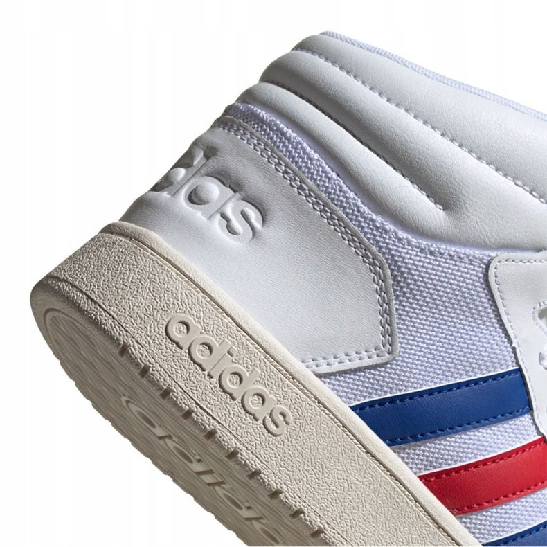Zapatillas de baloncesto Adidas Hoops 2.0 Mid M FW8252 multicolor blanco 1