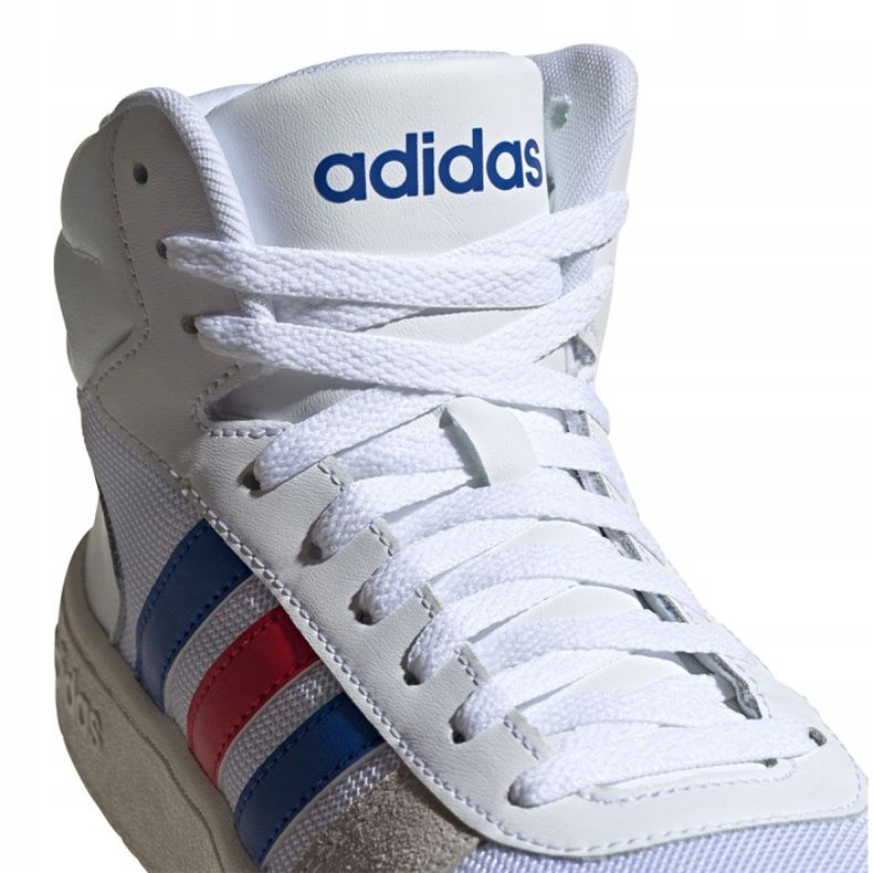 Zapatillas de baloncesto Adidas Hoops 2.0 Mid M FW8252 multicolor blanco 2