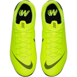 Zapatos de fútbol Nike Mercurial Vapor 12 Academy Mg Jr AH7347 701 amarillo 1