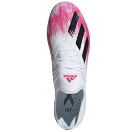 Botas de fútbol adidas X 19.1 Fg M EG7125 multicolor blanco 2 Botas de fútbol adidas X 19.1 Fg M EG7125 multicolor blanco 2