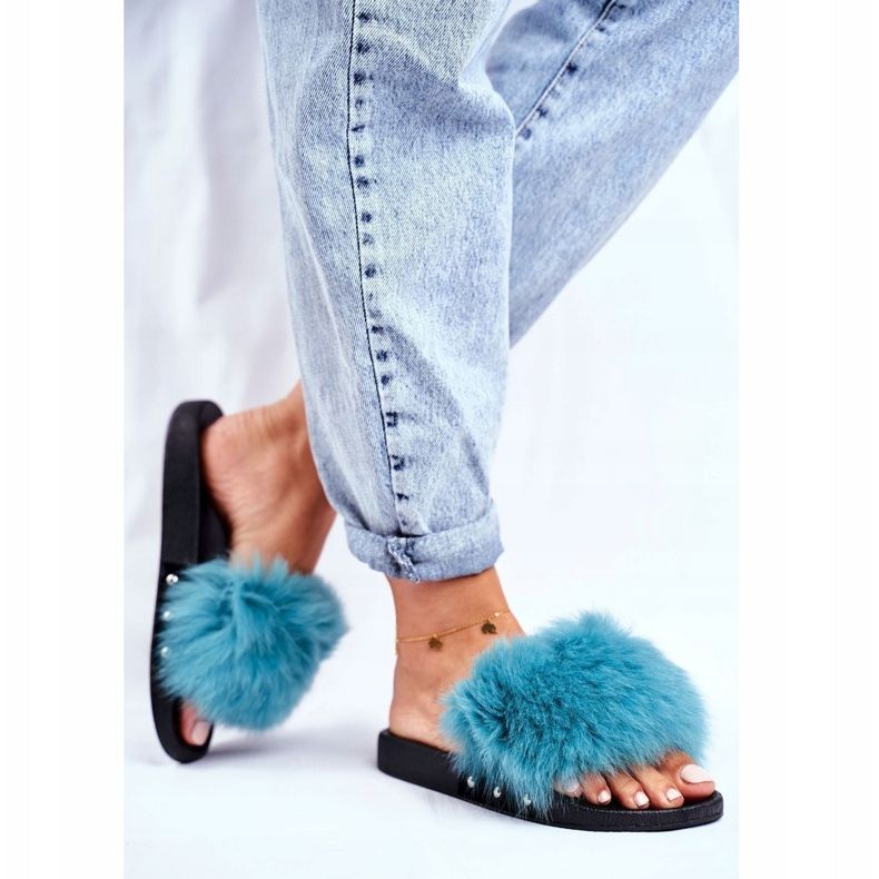 Pantuflas de Mujer con Piel Natural Verde Bushido 1