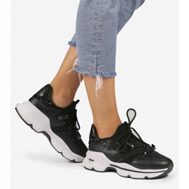 Deportivas negras Lycra C947 negro 1 Deportivas negras Lycra C947 negro 1