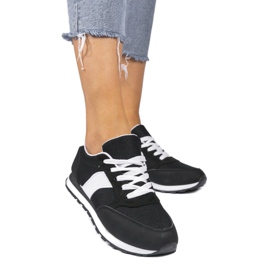 Zapatillas deportivas negras 3149 blanco negro 1