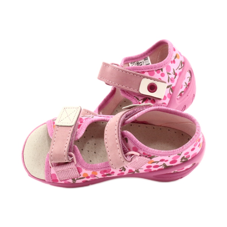 Calzado infantil befado pu 065P143 beige rosa 5