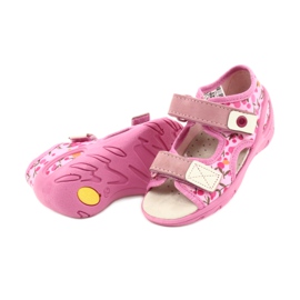 Calzado infantil befado pu 065P143 beige rosa 4