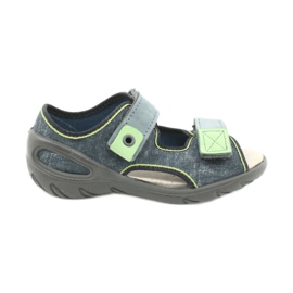 Calzado infantil befado 065X141 gris verde 1