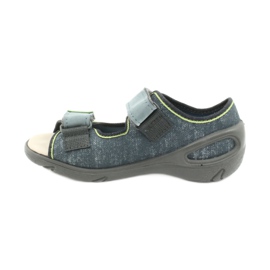 Calzado infantil befado 065X141 gris verde 2