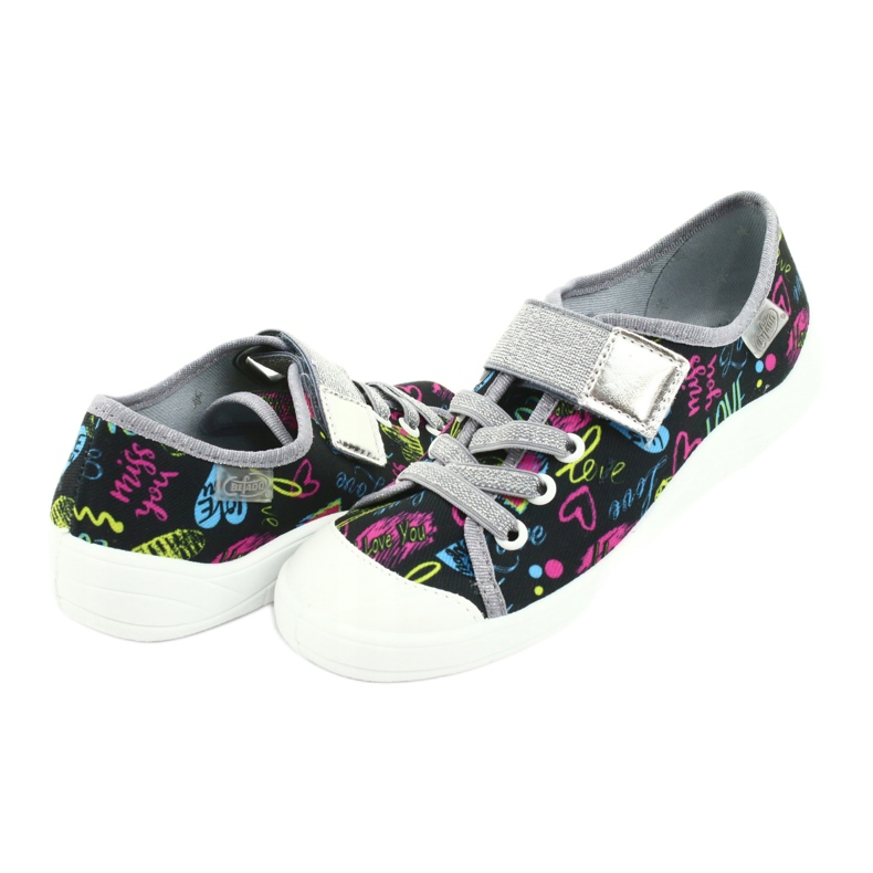 Calzado infantil befado 251Q137 negro gris multicolor 2