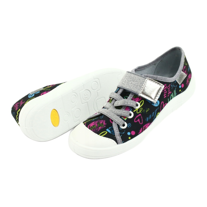 Calzado infantil befado 251Q137 negro gris multicolor 3