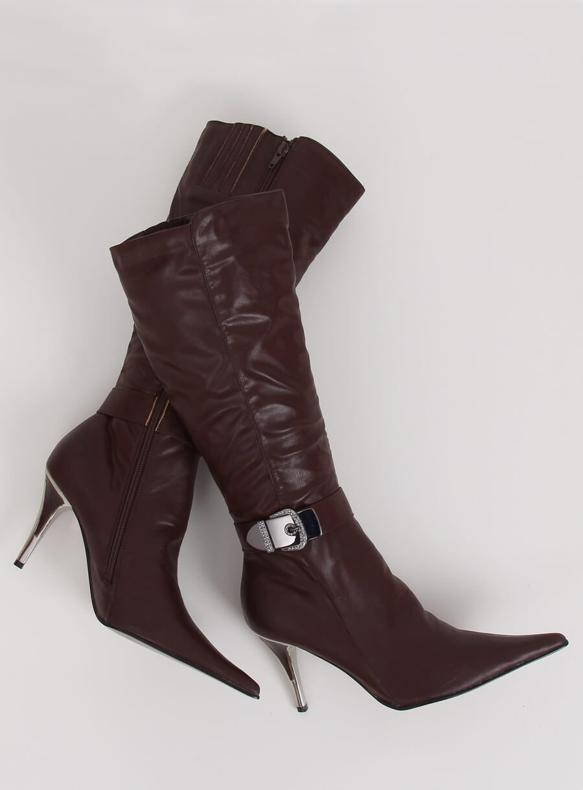 Botas con alfiler 5137-73 Marrón 1