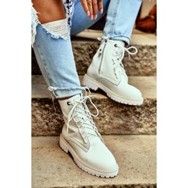Botas de Mujer Big Star White GG274597 blanco 1
