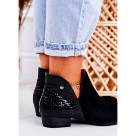 Botas de Mujer Maciejka Leather Black Snake 04091-72 negro 3