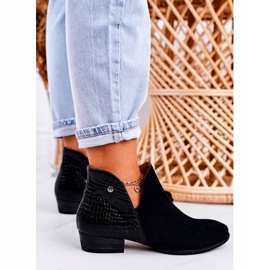 Botas de Mujer Maciejka Leather Black Snake 04091-72 negro 4