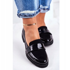 Mocasines Mujer Lordsy Charol Negro Nicole 2589 4
