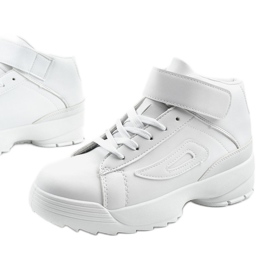 Deportivas blancas en ecopiel B-05 blanco 1