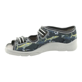 Calzado infantil befado 969Y158 gris 1