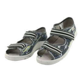 Calzado infantil befado 969Y158 gris 2
