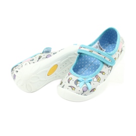 Calzado infantil befado 114X391 azul gris 7