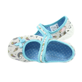 Calzado infantil befado 114X391 azul gris 9