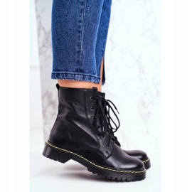 Botas de mujer Glany Workers Maciejka Black 01609-33 / 00-6 negro 3