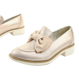 Zapatos negros sin cordones con lazo RS-WED2 dorado 1 Zapatos negros sin cordones con lazo RS-WED2 dorado 1