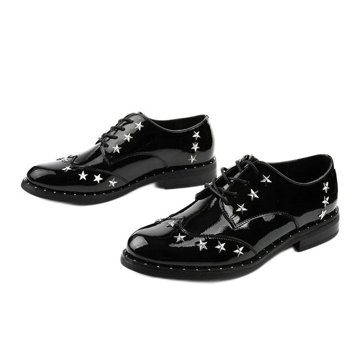 Zapatos negros de mujer C18-37117 2