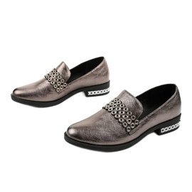 Zapatos de mujer grises C18-6251 2