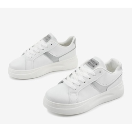 Deportivas blancas de ecopiel LLQ206-26 blanco 2