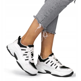 Calzado deportivo negro de moda BH-001 blanco 1