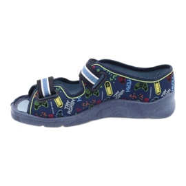 Calzado infantil befado 969Y161 azul marino multicolor 2