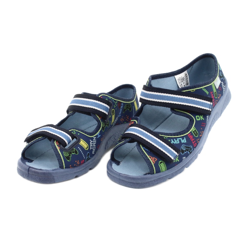 Calzado infantil befado 969Y161 azul marino multicolor 3