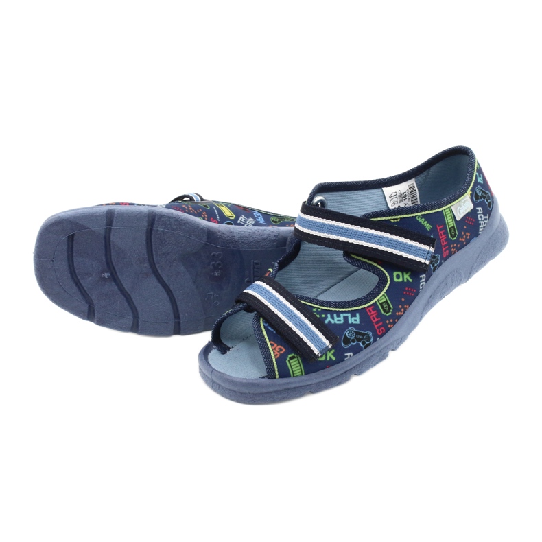 Calzado infantil befado 969Y161 azul marino multicolor 4