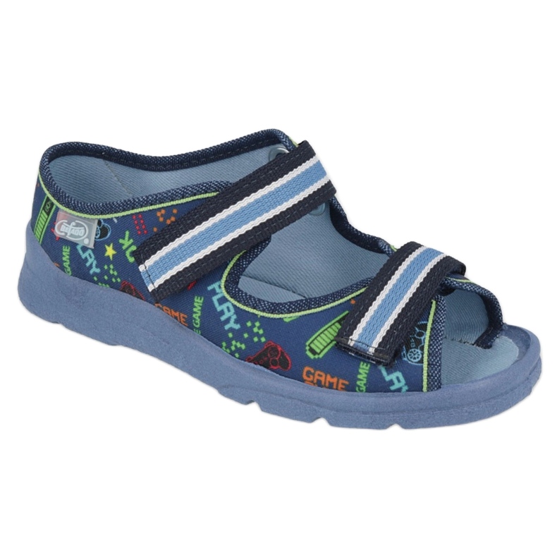Calzado infantil befado 969Y161 azul marino multicolor 1