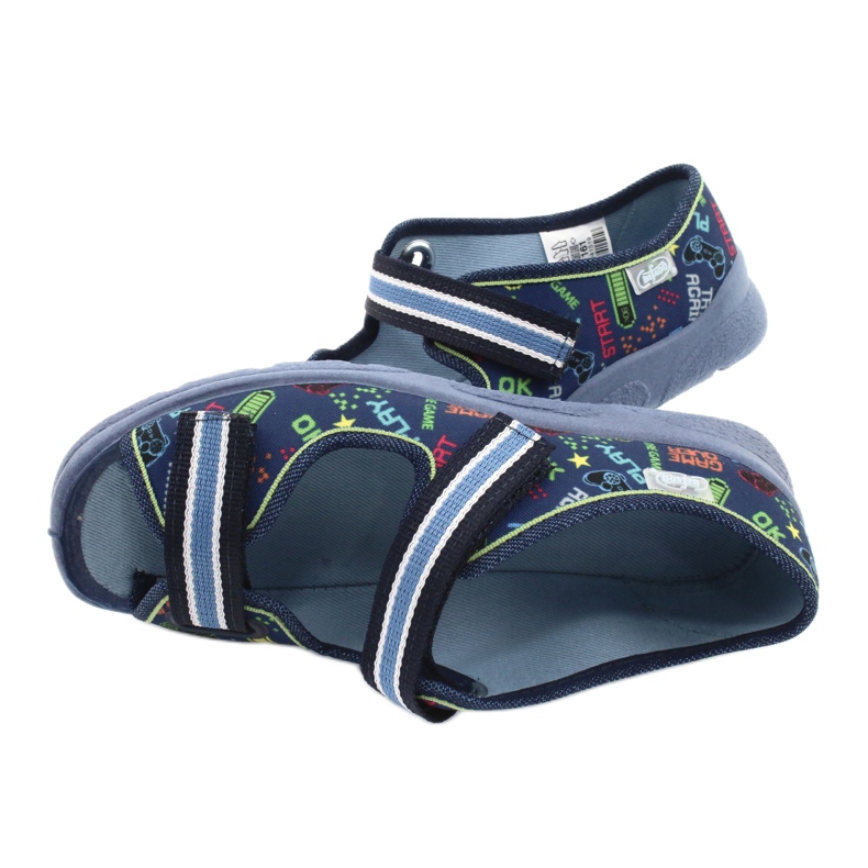 Calzado infantil befado 969Y161 azul marino multicolor 5