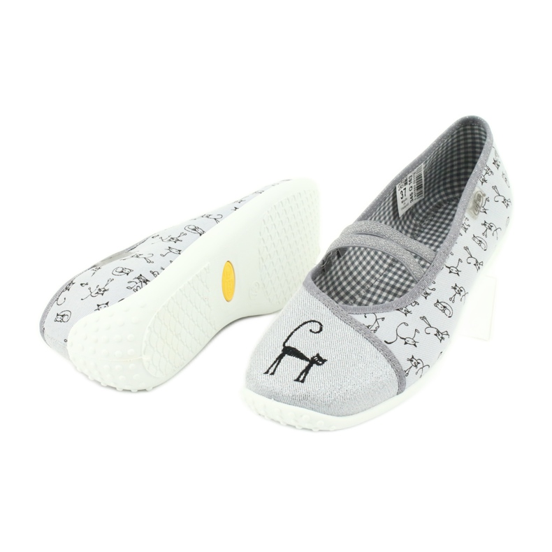 Calzado juvenil befado 345Q163 negro gris 4